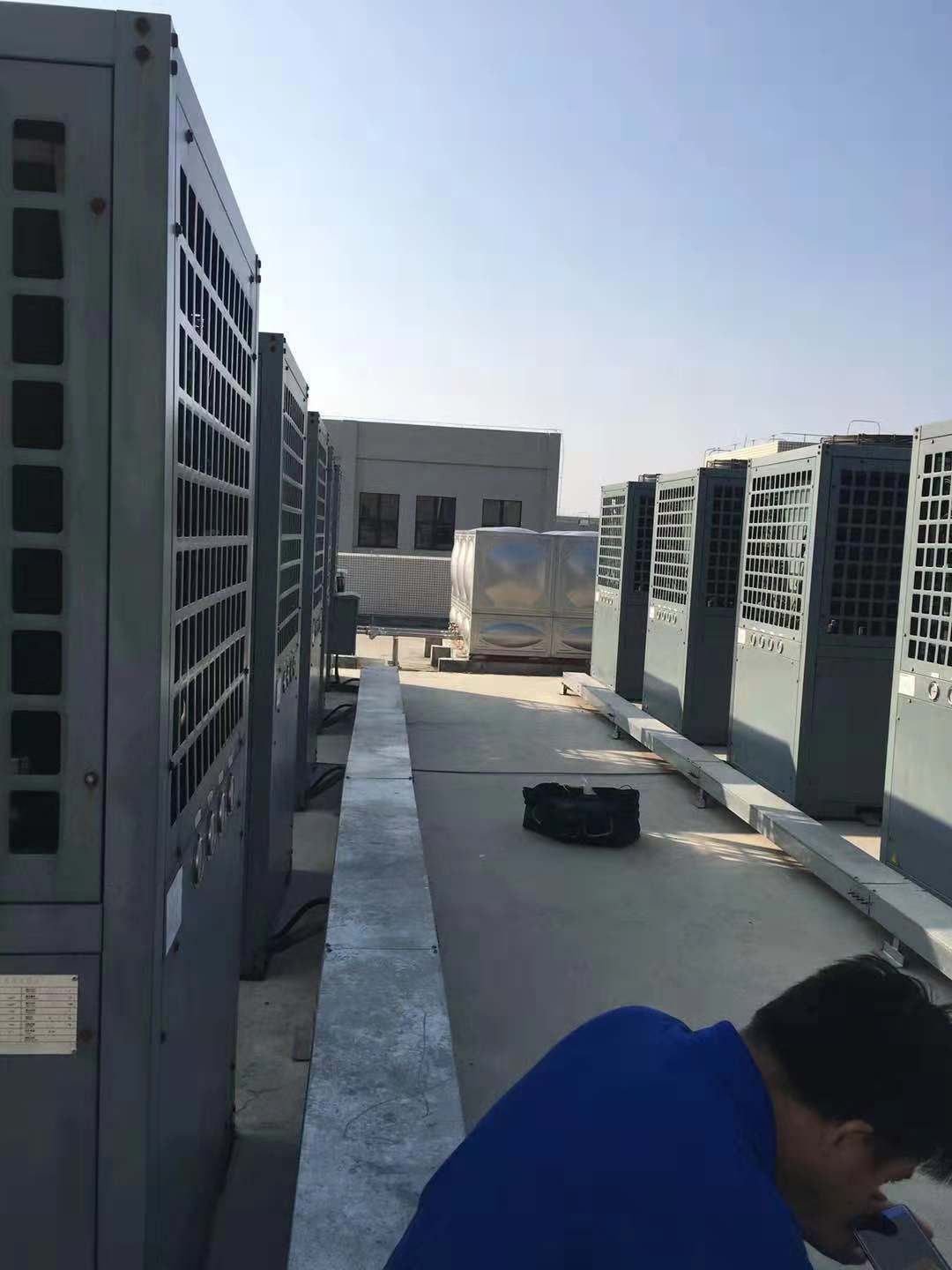 heat pump installation site